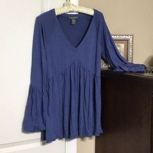 Kate and Mallory Knit Top with Bell Sleeves